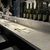 モノトーンで統一された雰囲気