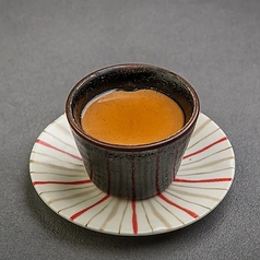 自家製ほうじ茶濃厚蒸しプリン