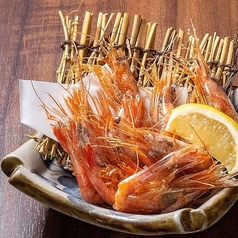 甘海老の唐揚げ