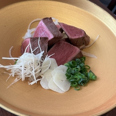 新鮮ハツのタタキ