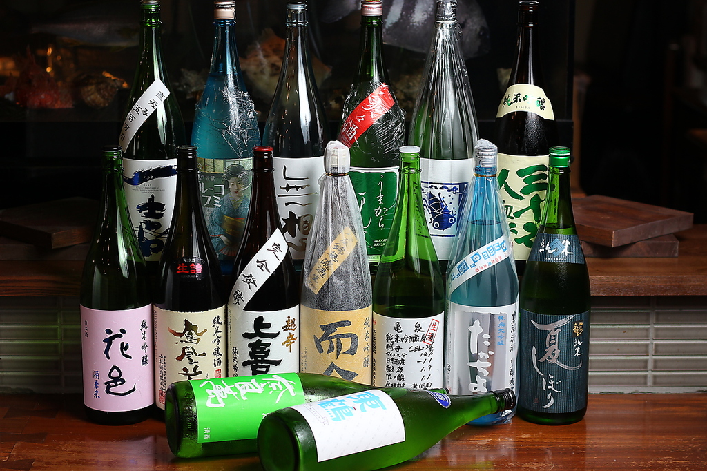 神奈川の地酒を中心に日本酒のラインナップも充実しております。