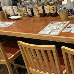 スタッフと会話しながらゆったりとした時間を過ごせます。