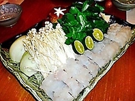 お店こだわりの旬の食材