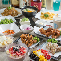 昼夜で楽しめる豊富なメニュー♪