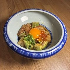 赤海老といくらのゆっけ