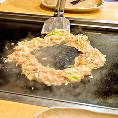 もんじゃ焼きや鉄板焼きもオススメです♪の写真