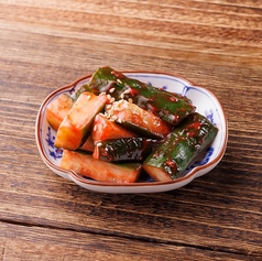 きゅうりの梅肉和え