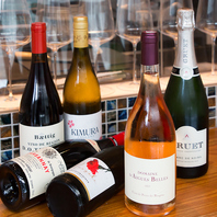 ワインとのマリアージュを楽しむ豊富な料理