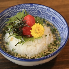 お茶漬け(たこわさ・明太子)