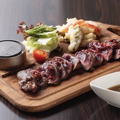 にしめらジビエ　鹿肉(ランプ)のグリル