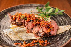 サルデーニャ風　馬フィレのグリル