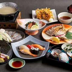 回転寿し 仁のコース写真