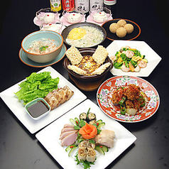 チャイナダイニング飛天のコース写真