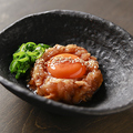 料理メニュー写真 蘭王玉子の鶏ユッケ