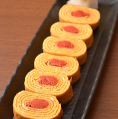 お酒のおつまみに名物鉄板出汁巻玉子♪