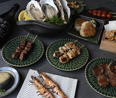 肉と牡蠣 時々薪炭 CARTAのコース写真