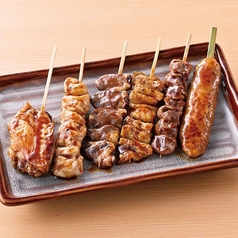 串焼盛り合せ 6種