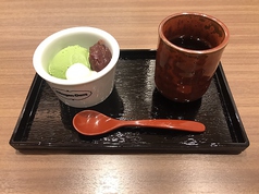 白玉あずき抹茶アイスクリーム