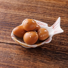 うずらの卵醤油漬け
