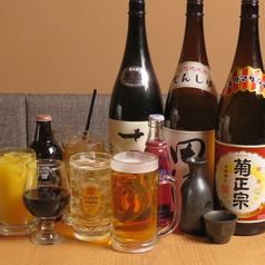 バラエティに富んだなドリンクメニューもご用意！