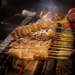 当店名物の炭火焼き鳥は絶品