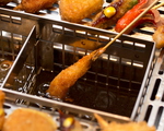 出来立ての串揚げを思いのままのスタイルで・・・