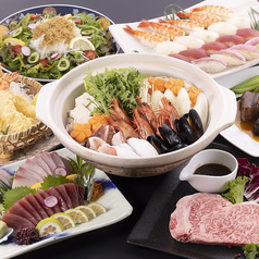 土佐の一風のコース写真