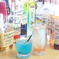 お飲み物もお料理もこだわってます！シェアしやすいメニューなども有り！！◎