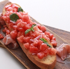 生ハムとトマトサクッとブルスケッタ(2P)