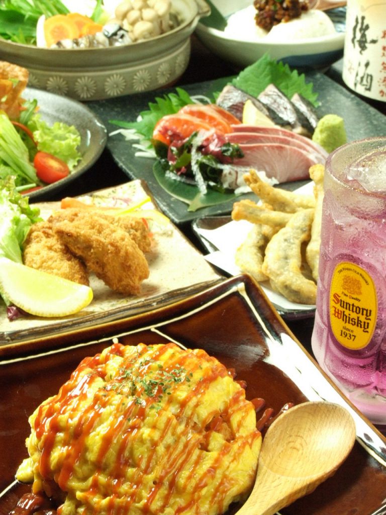 食べ飲み放題！180分とゆっくり楽しめてお好きなだけどうぞ！○120分4000円～！○180分4700円～！！