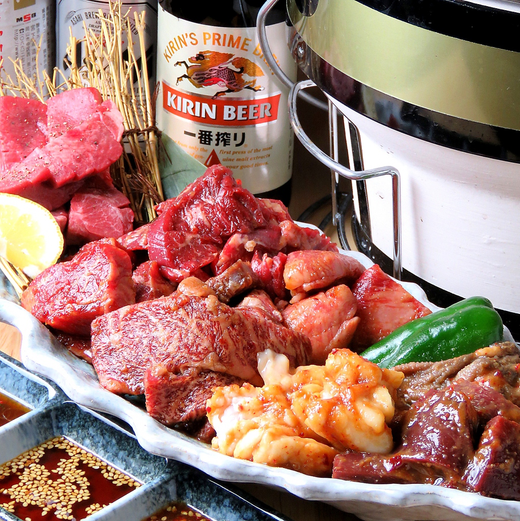 名物"犇き1kg盛り "！