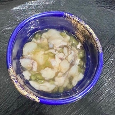 たこわさ/梅なんこつ/板わさ/枝豆