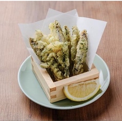 子持ちワカサギの磯辺揚