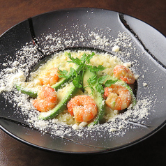 海老とアボカドのリゾット