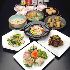 チャイナダイニング飛天のコース写真