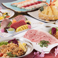 土佐の一風のコース写真