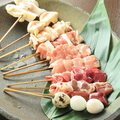 料理メニュー写真 佐賀県産みつせ鶏串おまかせ　（10本）