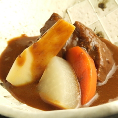 豚タン柔煮デミグラス/米茄子鳥味噌掛け