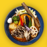 野菜たっぷり15種類「ベジベジカレー」1500円(税込)いも・人参・キャベツ・ブロッコリー・うずら卵・レンコン・かぼちゃ・なす・オクラ・レッドキャベツスプラウト・パプリカ・ごぼう・舞茸・しめじ・ヤングコーンが入った野菜ボリューム満点のカレー♪