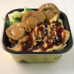 穴子ホタテ丼