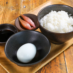 自社農園「東北牧場」直送　青玉たまごの卵かけご飯