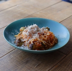 牛ラグーと揚げ茄子のボロネーゼ