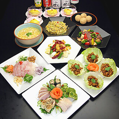 チャイナダイニング飛天のコース写真