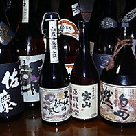 日本酒や焼酎が豊富♪