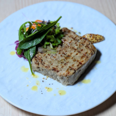 九州産豚肉のグリッリア マスタードソース