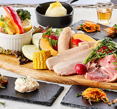 【最大100名まで】広々空間で飲み放題付きBBQ　ウッドデザインパーク栄店のコース写真