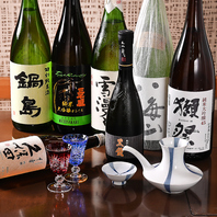 日本各地の日本酒をご用意しています
