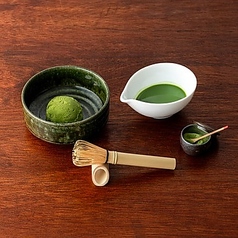抹茶のアフォガード