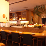 野菜に囲まれたカウンターで≪お野菜しゃぶしゃぶ≫♪野菜の力でキレイになろう！