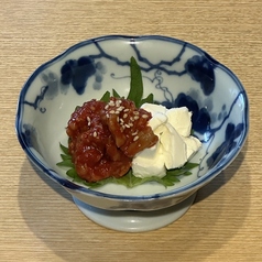 チャンジャクリームチーズ